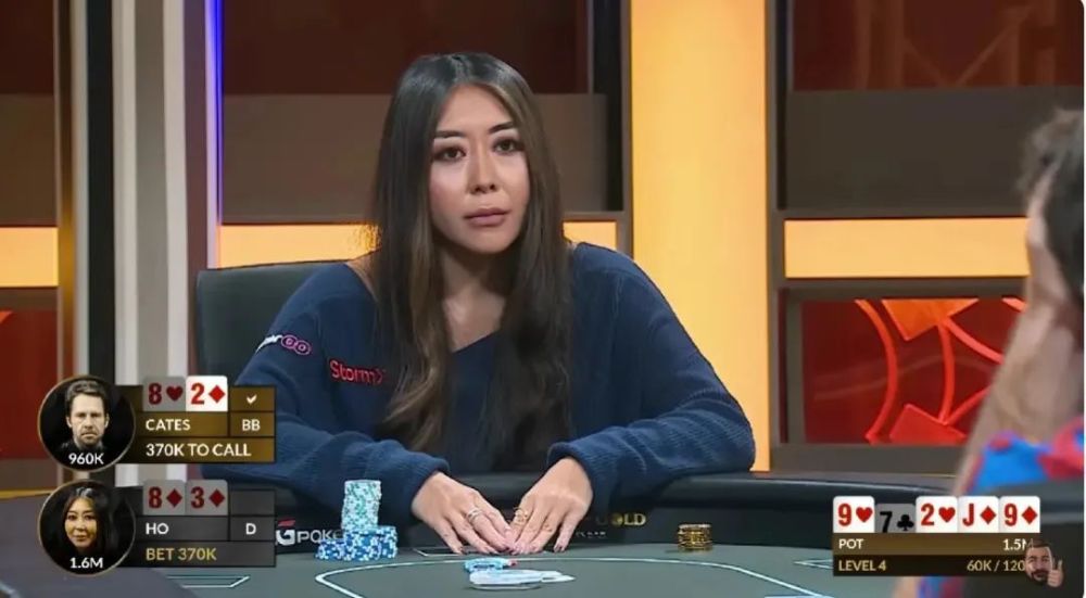 牌局分析 | Maria Ho在黄金游戏单挑赛中对Junglema 的大诈唬